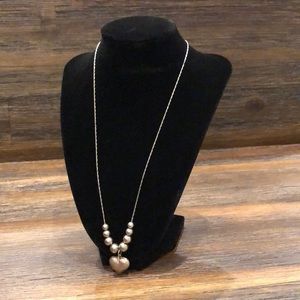 Silver Chain with Heart